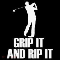Funny Retro Grip and Rip It Disc Golf Baby Bodysuit thumb 2