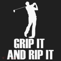 Funny Retro Grip and Rip It Disc Golf Hat thumb 2