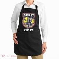 Funny Retro Grip and Rip It Disc Golf Apron thumb 2