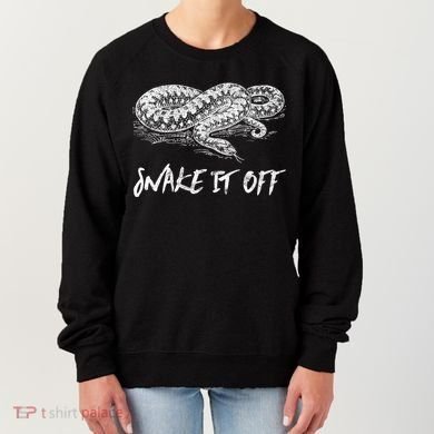 Funny Reptile Gift Snake It Off Meme Hognose Gift Women's Sweatshirt