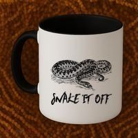 Funny Reptile Gift Snake It Off Meme Hognose Gift Coffee Mug thumb 2