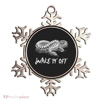 Funny Reptile Gift Snake It Off Meme Hognose Gift Ornament