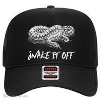 Funny Reptile Gift Snake It Off Meme Hognose Gift Hat thumb 0