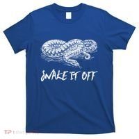 Funny Reptile Gift Snake It Off Meme Hognose Gift T-Shirt thumb 0