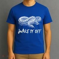 Funny Reptile Gift Snake It Off Meme Hognose Gift T-Shirt thumb 3