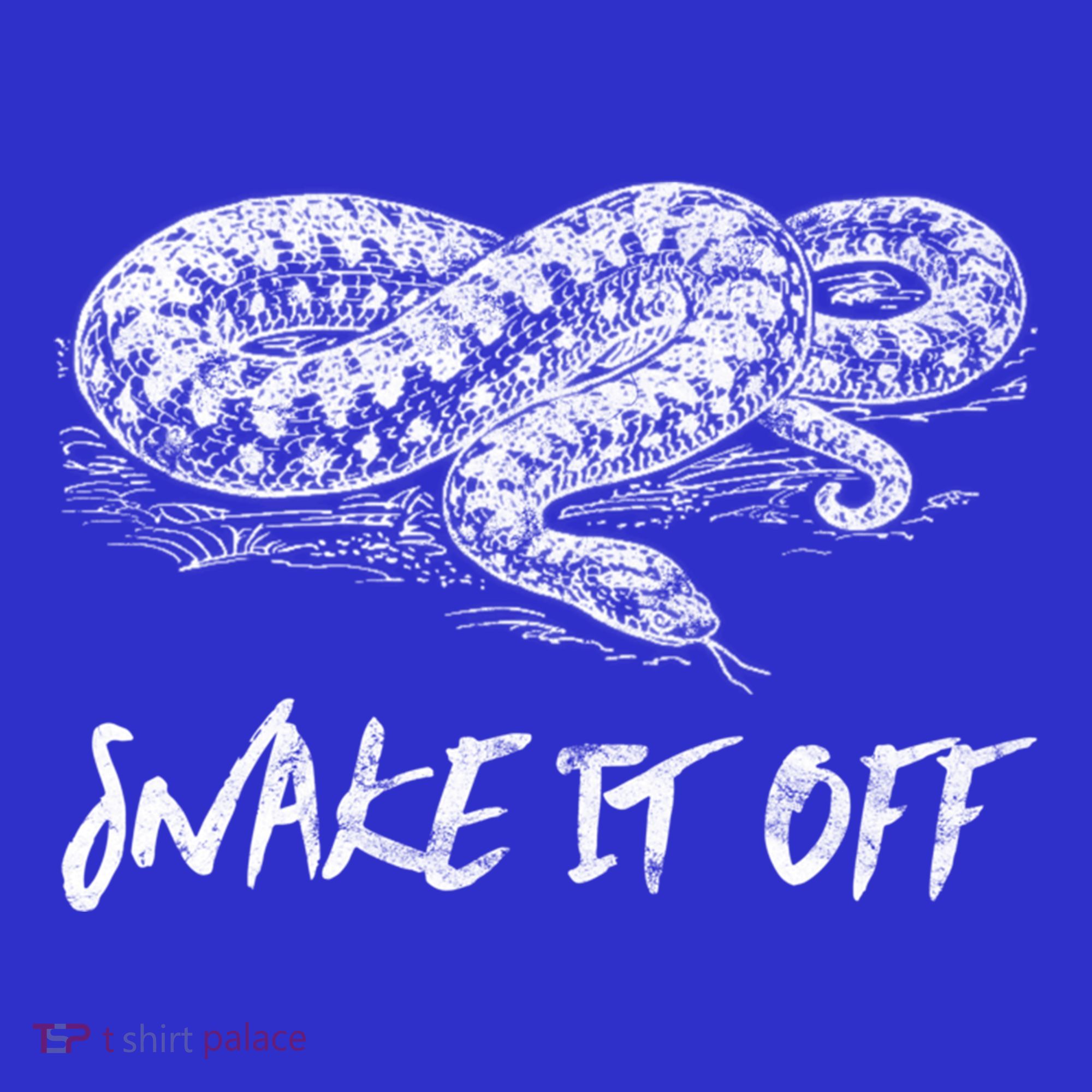 Funny Reptile Gift Snake It Off Meme Hognose Gift T-Shirt