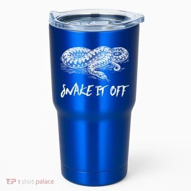 Funny Reptile Gift Snake It Off Meme Hognose Gift Tumbler