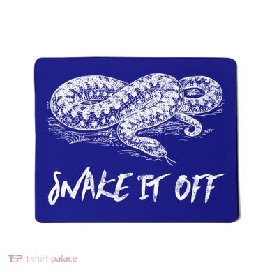 Funny Reptile Gift Snake It Off Meme Hognose Gift Mousepad