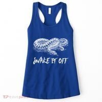 Funny Reptile Gift Snake It Off Meme Hognose Gift Women's Tank Top thumb 0