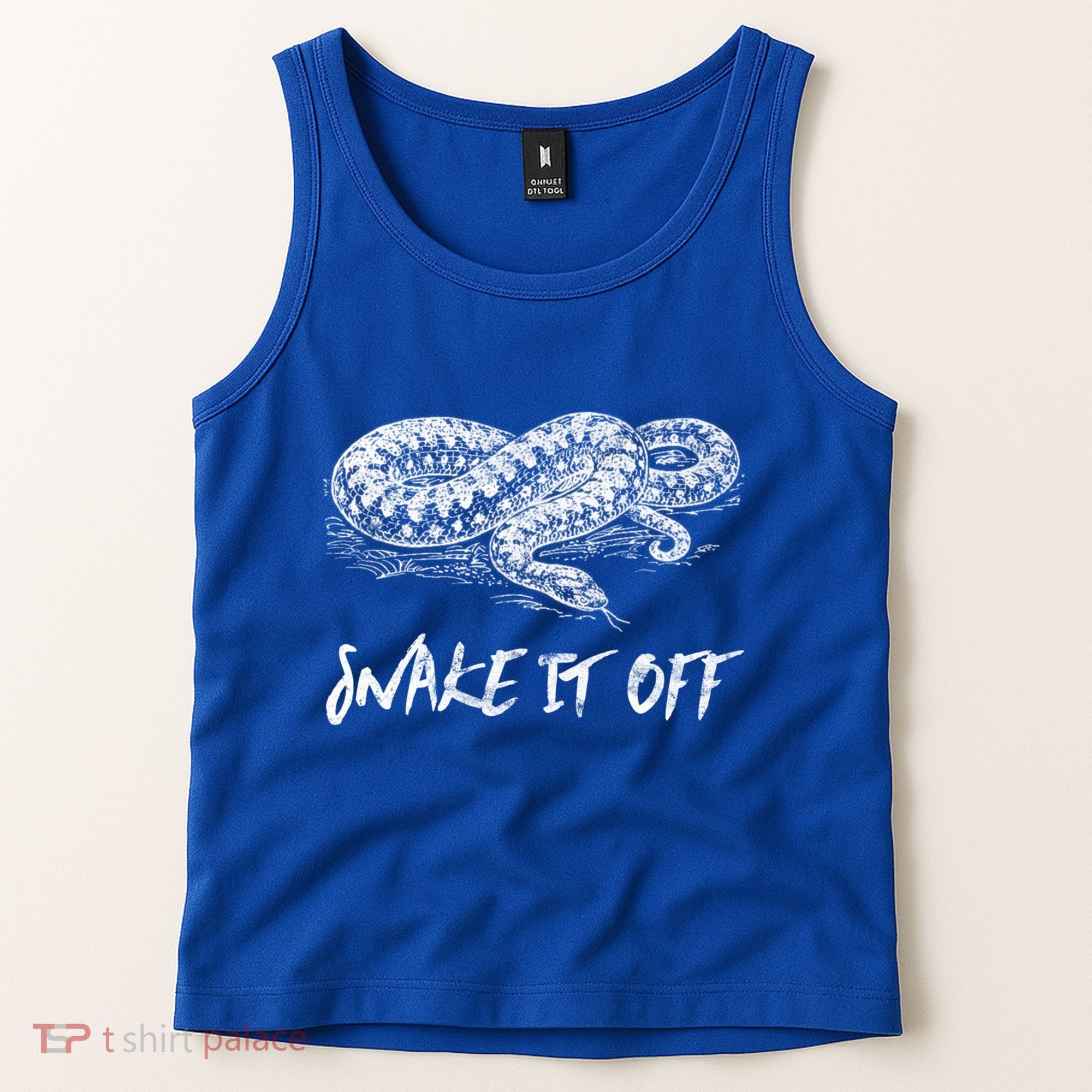 Funny Reptile Gift Snake It Off Meme Hognose Gift Tank Top