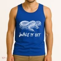 Funny Reptile Gift Snake It Off Meme Hognose Gift Tank Top thumb 3