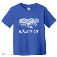 Funny Reptile Gift Snake It Off Meme Hognose Gift Toddler T-Shirt thumb 0