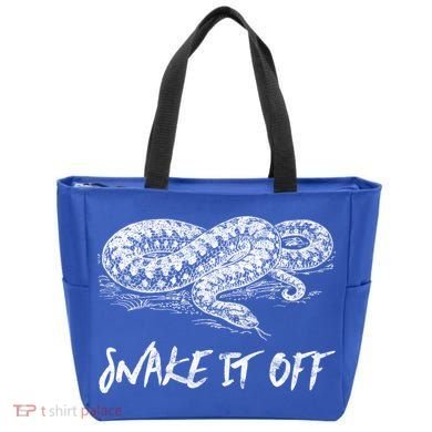 Funny Reptile Gift Snake It Off Meme Hognose Gift Tote Bag