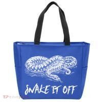 Funny Reptile Gift Snake It Off Meme Hognose Gift Tote Bag thumb 0
