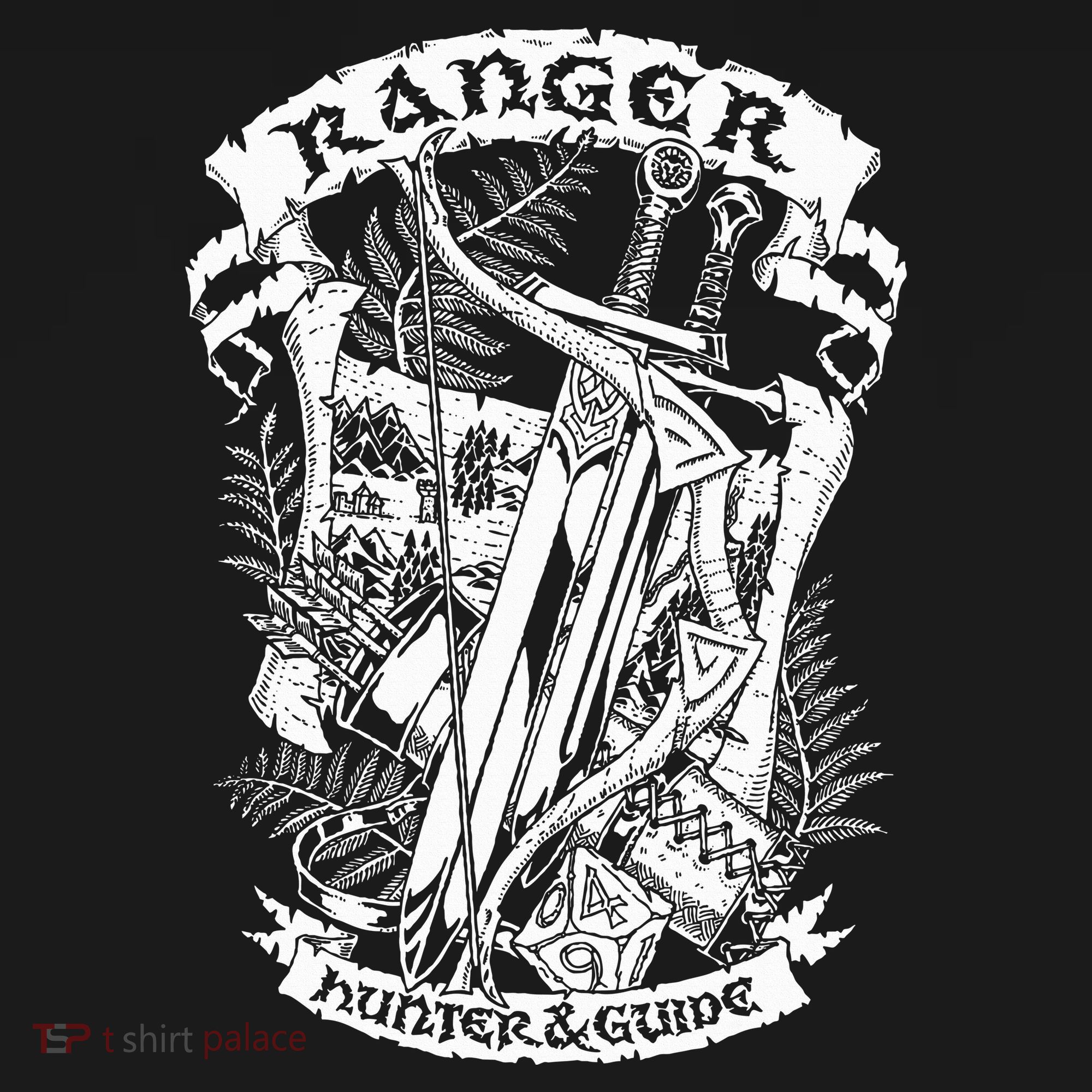 Fantasy Roleplaying Game Ranger Pajama Set