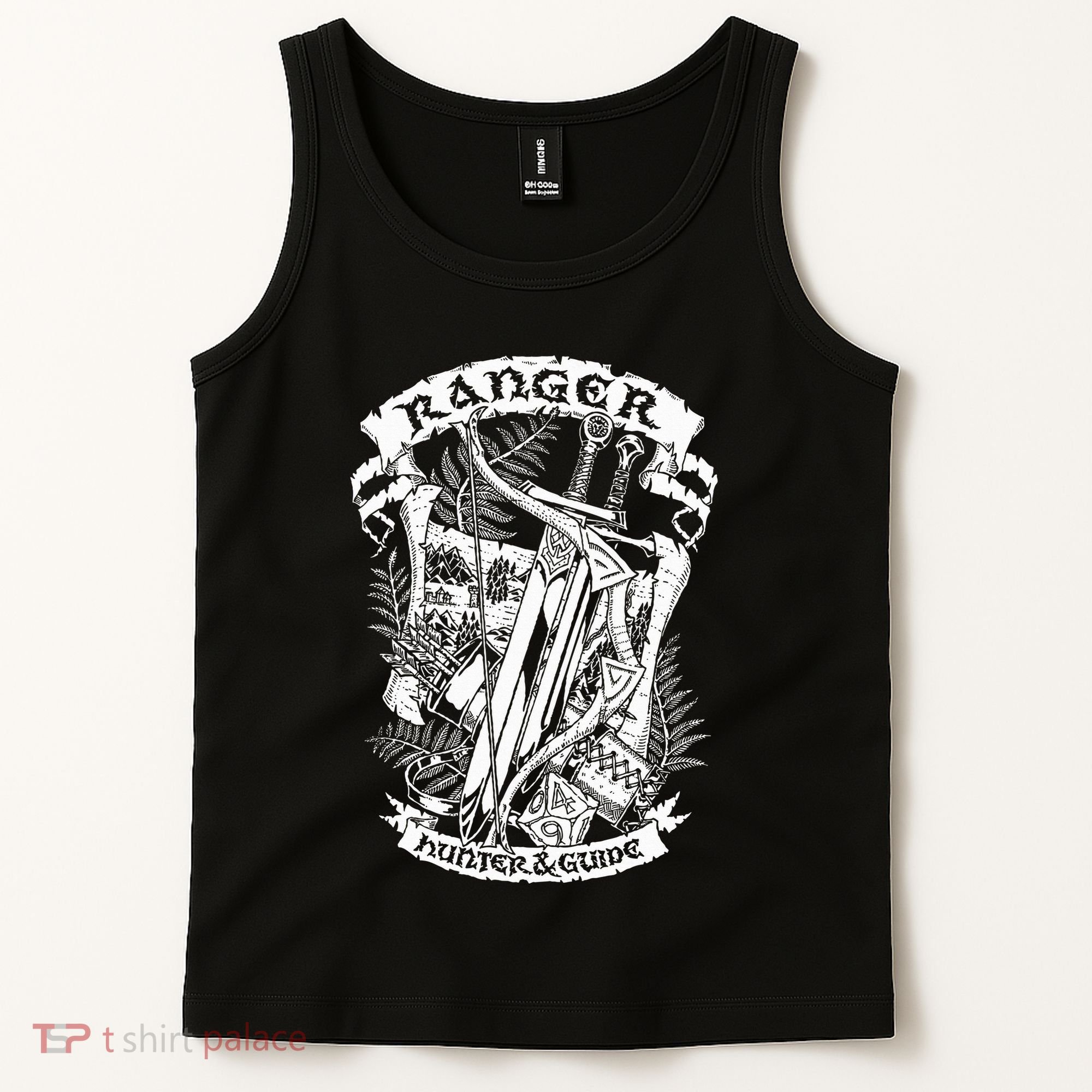 Fantasy Roleplaying Game Ranger Tank Top