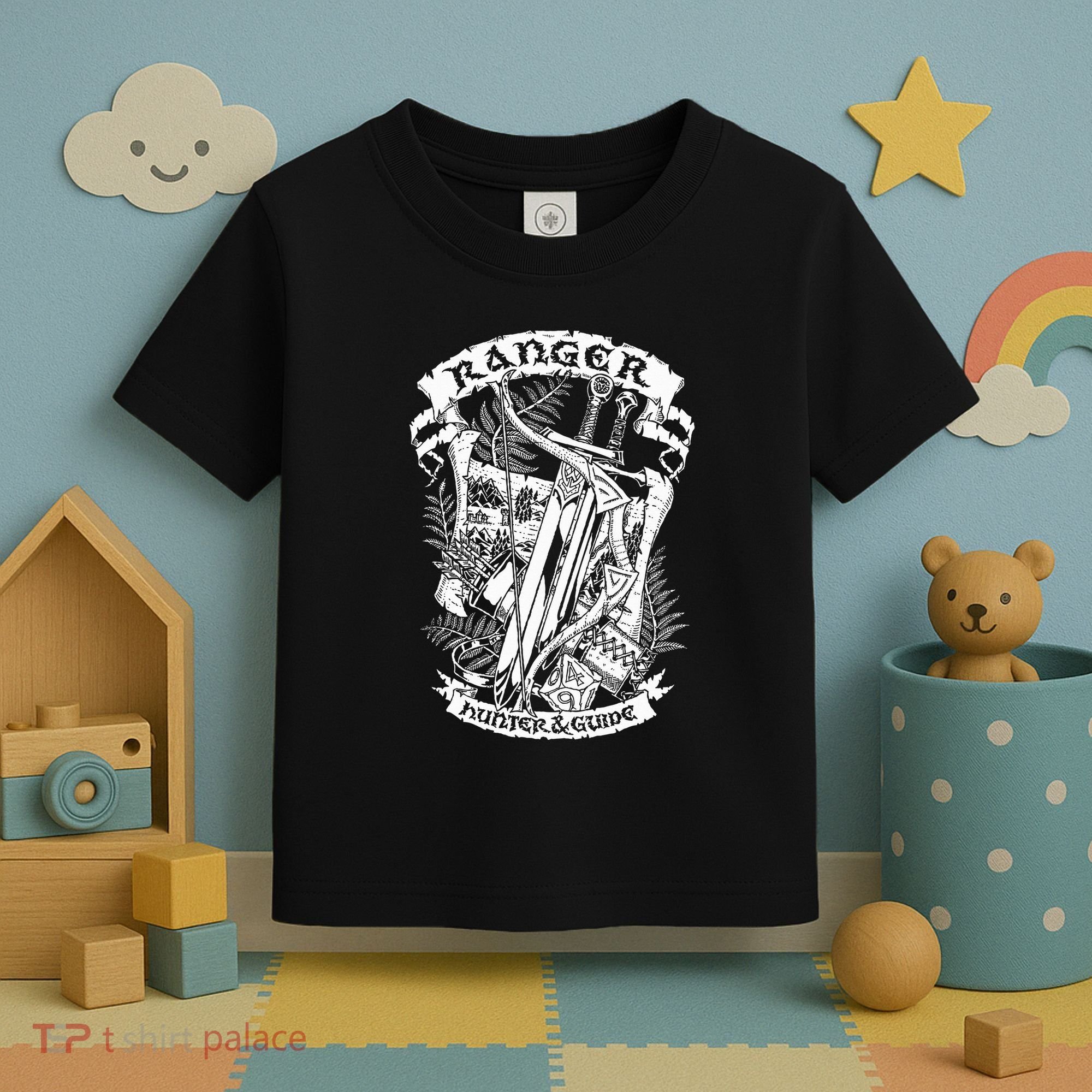 Fantasy Roleplaying Game Ranger Toddler T-Shirt