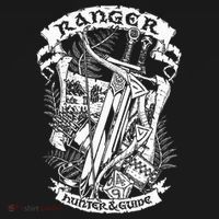 Fantasy Roleplaying Game Ranger Kids T-Shirt thumb 4