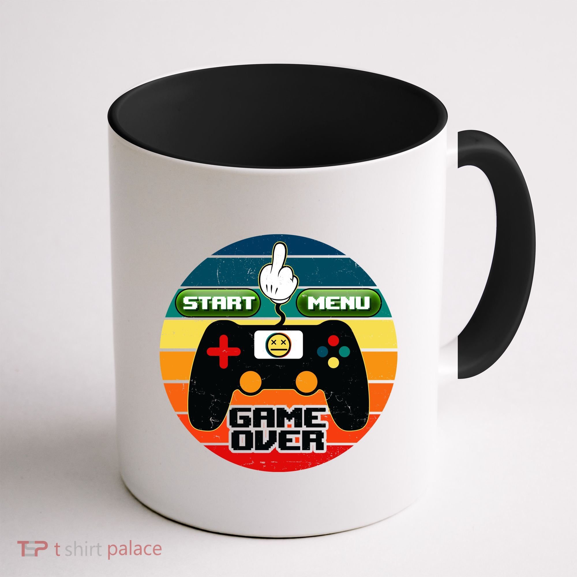 Funny Retro Game Over Gamer Coffee Mug