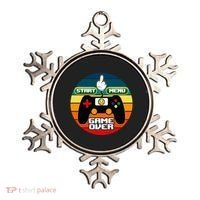 Funny Retro Game Over Gamer Ornament thumb 0