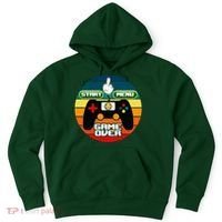 Funny Retro Game Over Gamer Hoodie thumb 0