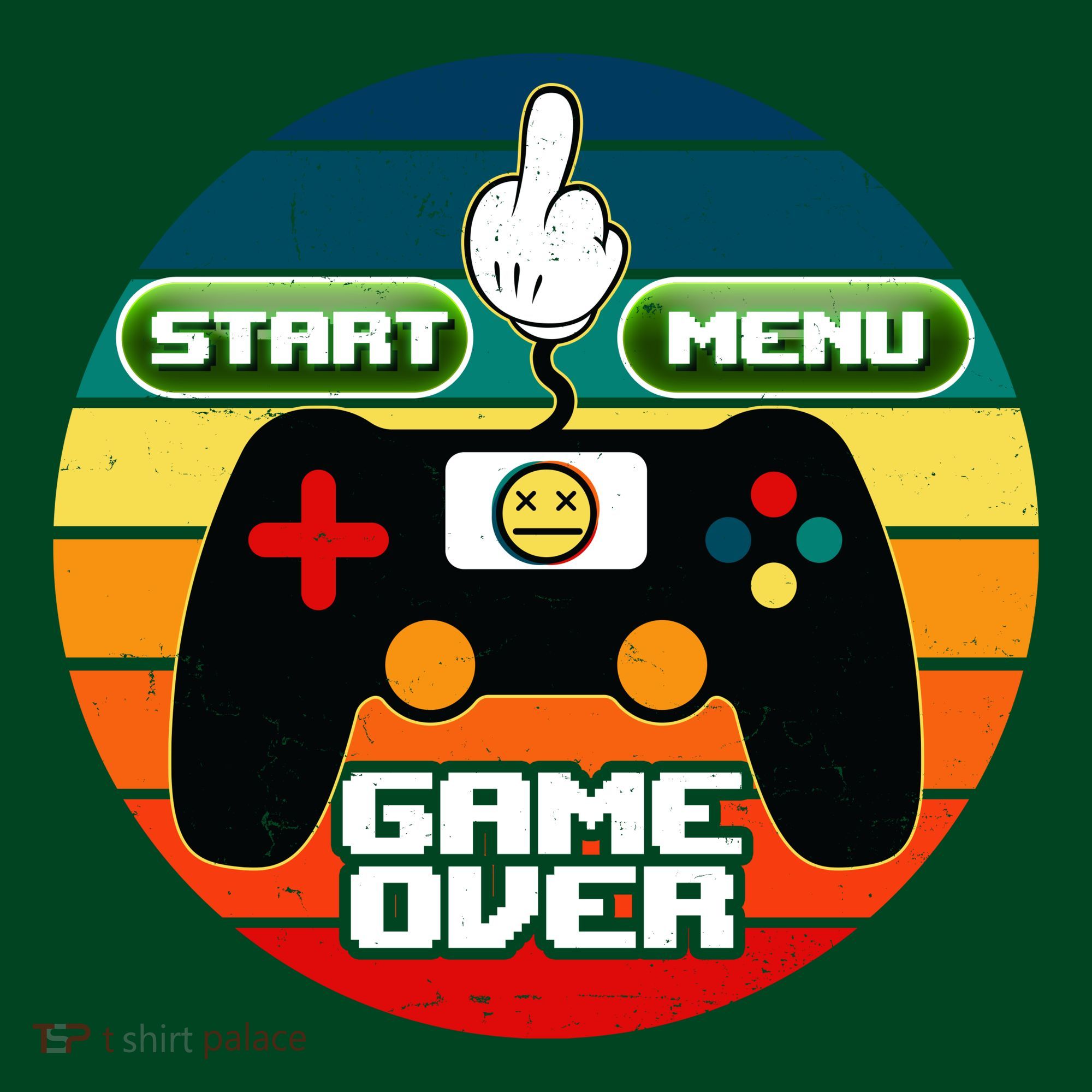 Funny Retro Game Over Gamer Apron