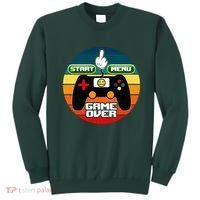 Funny Retro Game Over Gamer Sweatshirt thumb 0