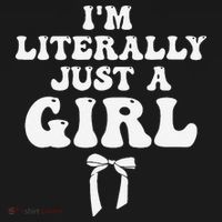 Funny Retro Groovy IM Literally Just A Girl Toddler Sweatshirt thumb 2