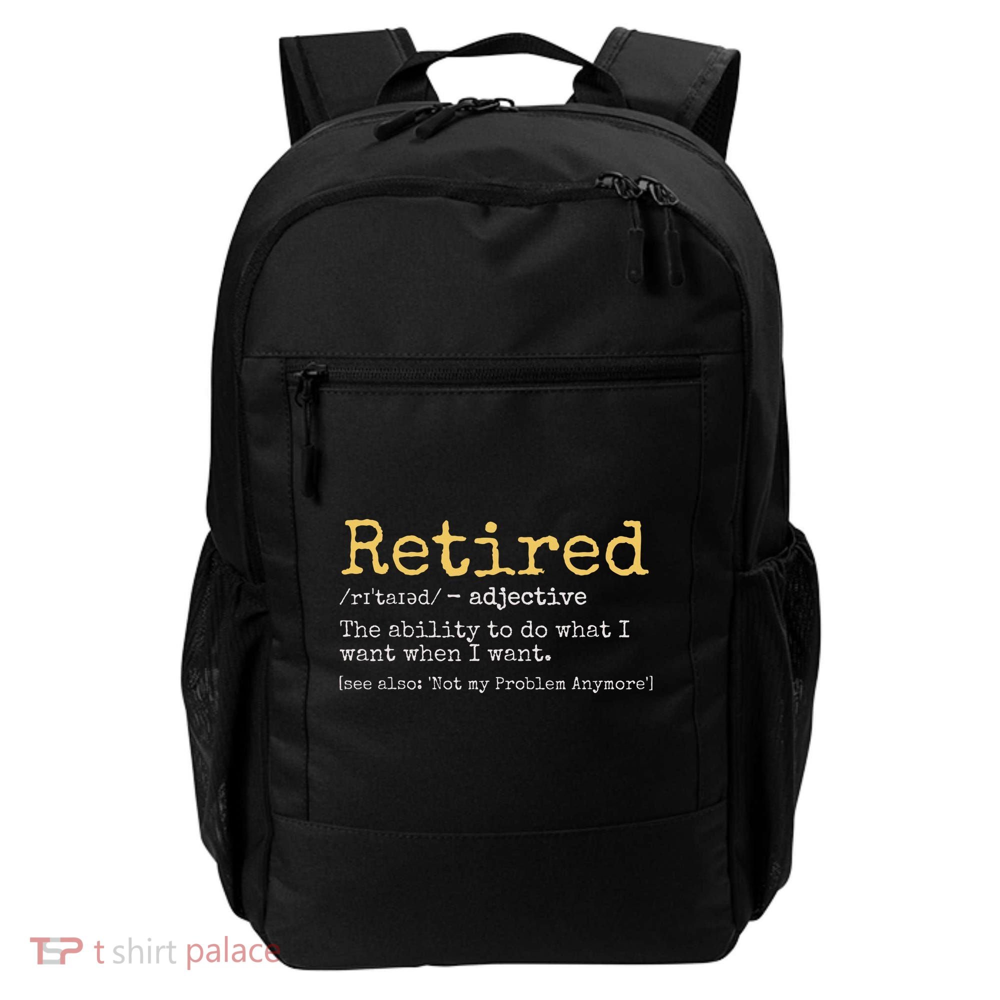 Funny Retirement Gag Backpack