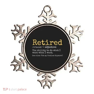 Funny Retirement Gag Ornament