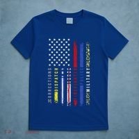 First Responders Hero Flag Nurse Ems Police Fire Military Cool Gift T-Shirt thumb 5