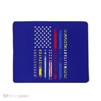 First Responders Hero Flag Nurse Ems Police Fire Military Cool Gift Mousepad thumb 0
