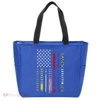 First Responders Hero Flag Nurse Ems Police Fire Military Cool Gift Tote Bag thumb 0