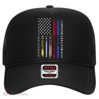 First Responders Hero Flag Nurse EMS Police Fire Military Hat thumb 0