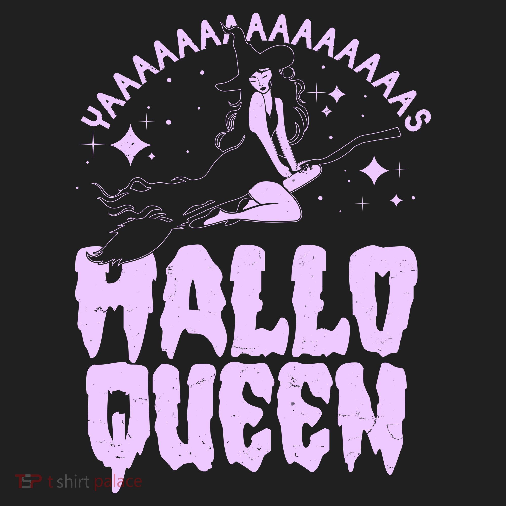 Funny Retro Halloween Yaaas Hallo Queen Witch Beanie