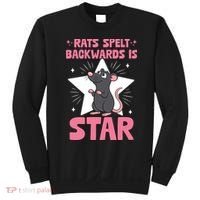 Funny Rat Humor Gift Rats Spelt Backwards Is Star Sweatshirt thumb 0