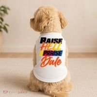Funny Raise Hell Praise Dale Gift Doggie Tank thumb 2