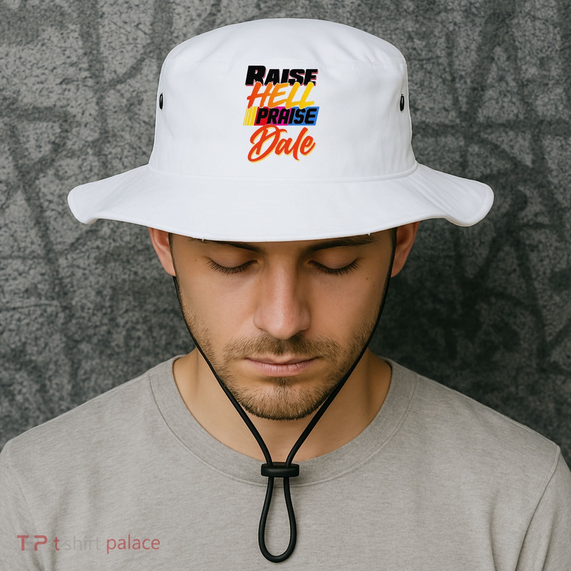 Funny Raise Hell Praise Dale Gift Bucket Hat