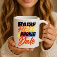 Funny Raise Hell Praise Dale Gift Coffee Mug thumb 3