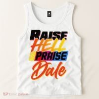 Funny Raise Hell Praise Dale Gift Tank Top thumb 2