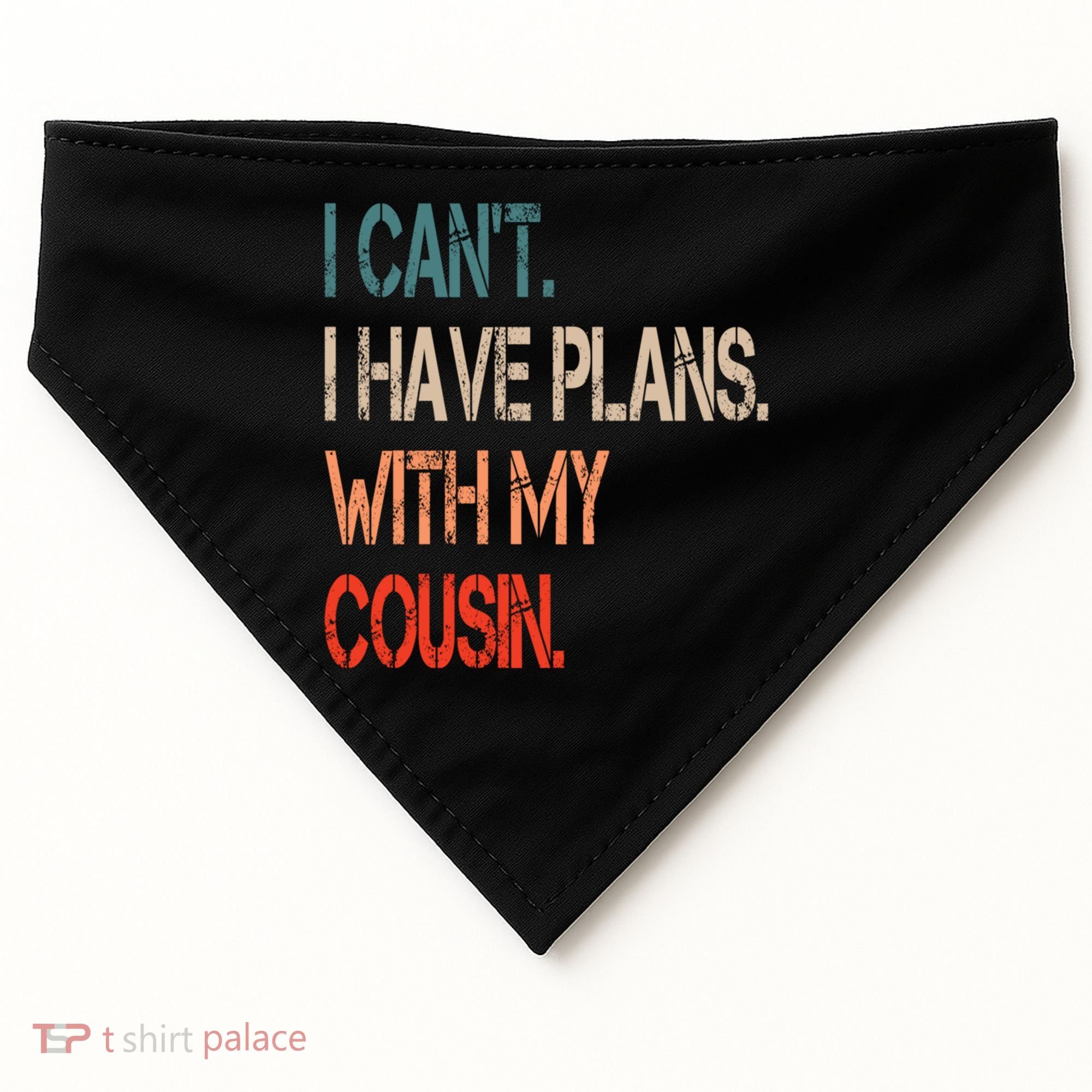 Funny Redneck Hillbilly Alabama Cousin Gift USA-Made Doggie Bandana