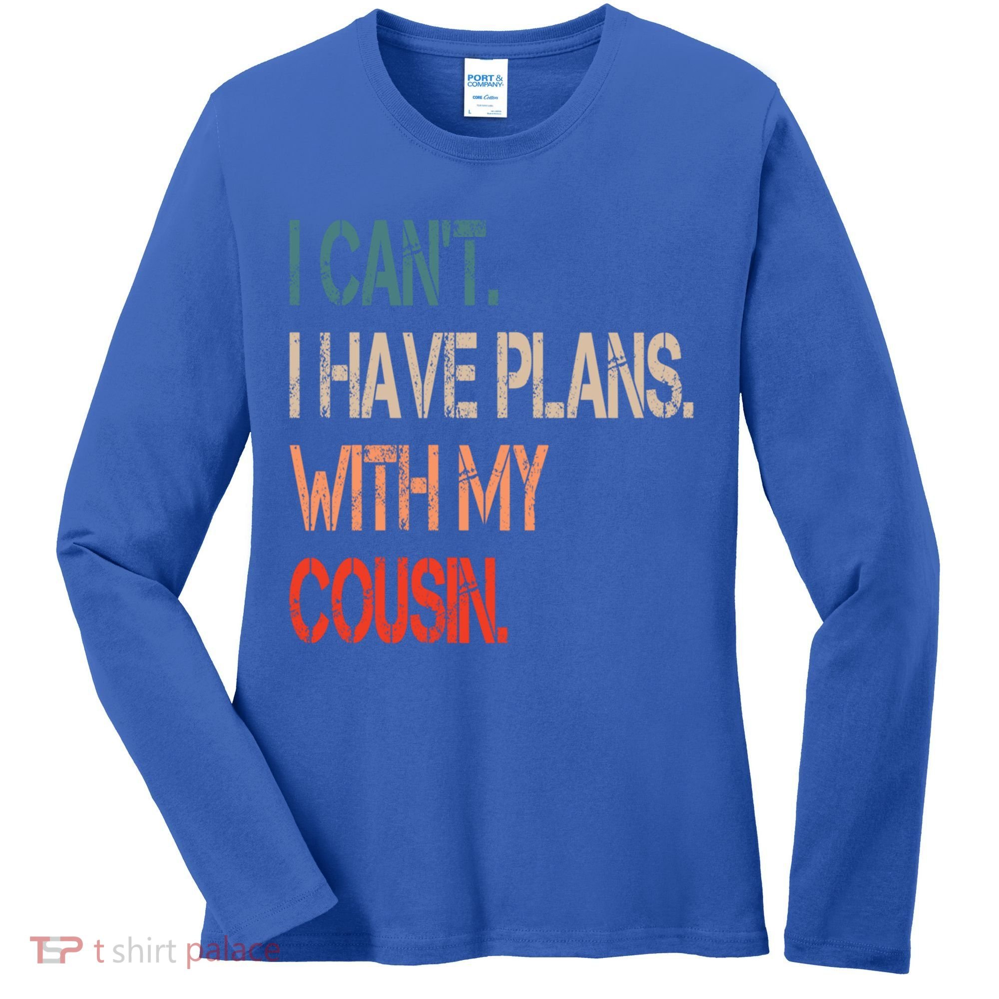 Funny Redneck Hillbilly Alabama Cousin Gift Women's Long Sleeve Shirt
