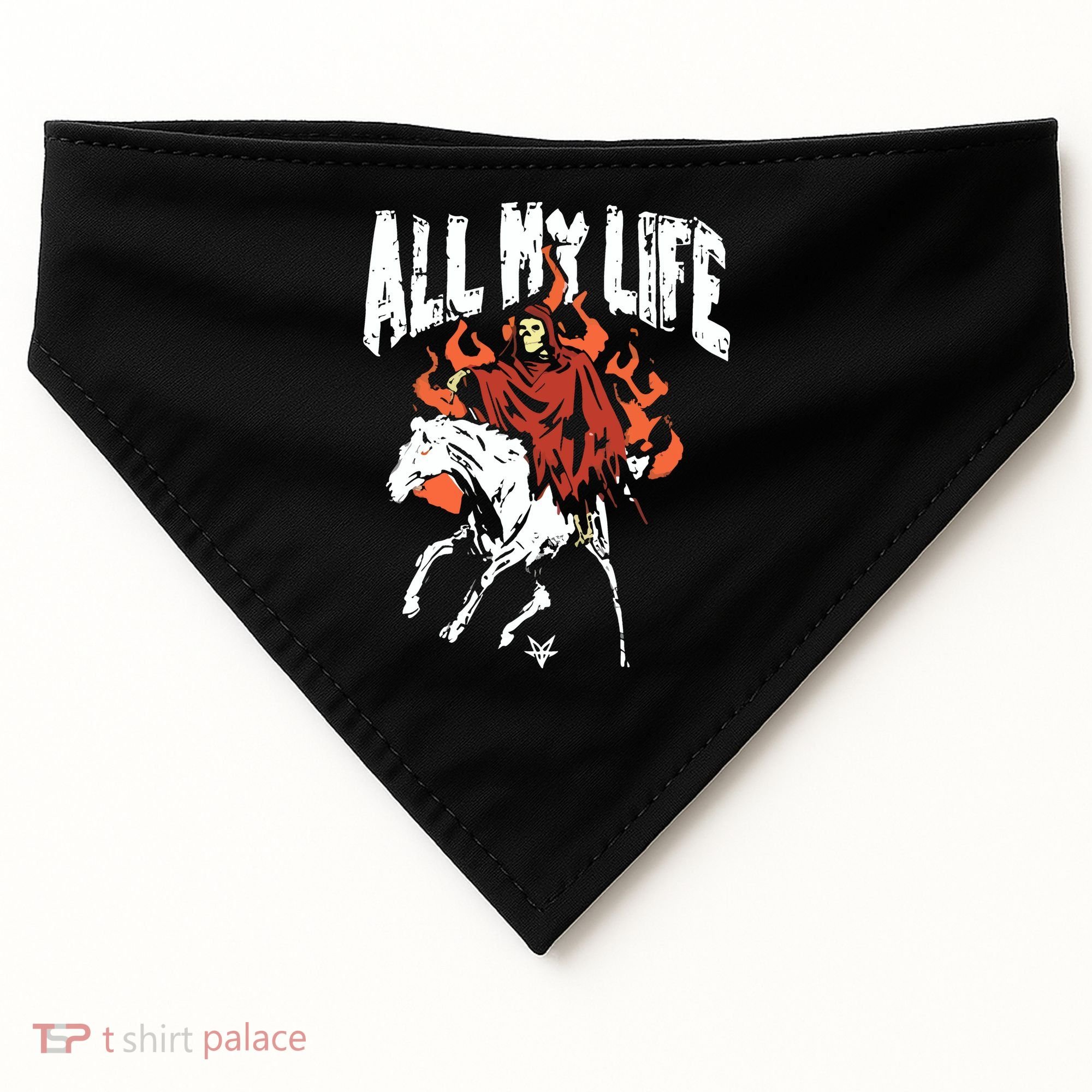 Fallinginreverse Reaper Horse USA-Made Doggie Bandana