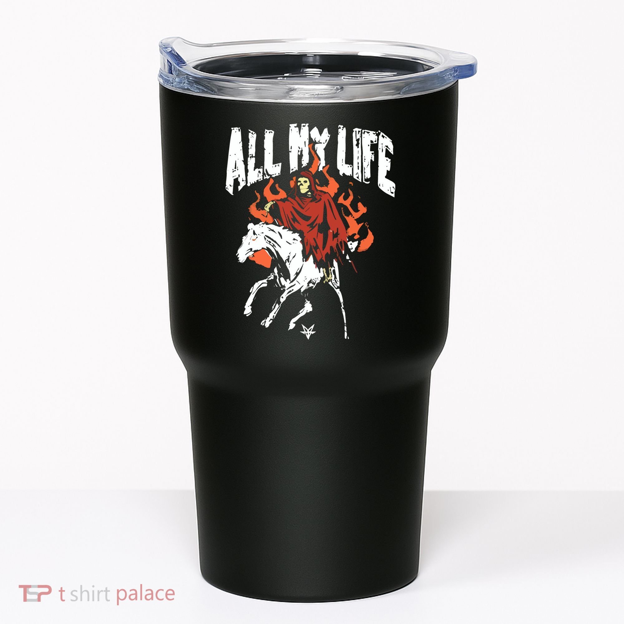 Fallinginreverse Reaper Horse Tumbler