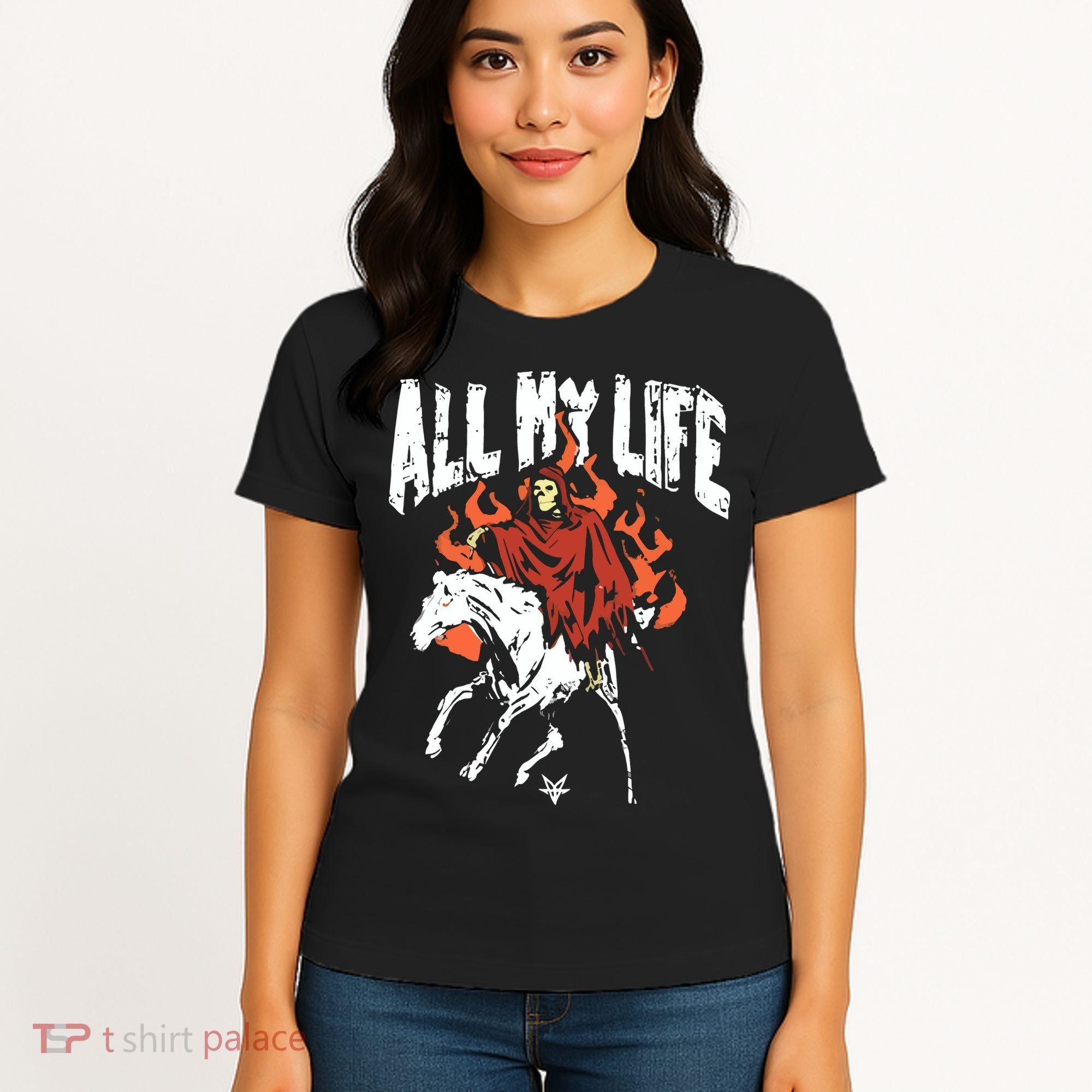 Fallinginreverse Reaper Horse Women's T-Shirt