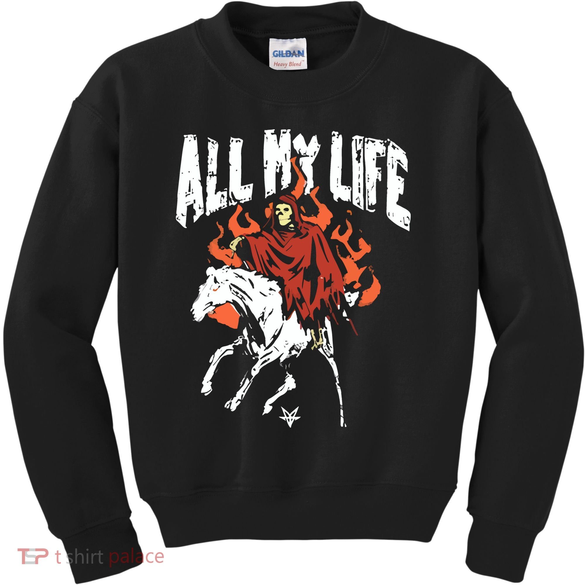 Fallinginreverse Reaper Horse Kids Sweatshirt