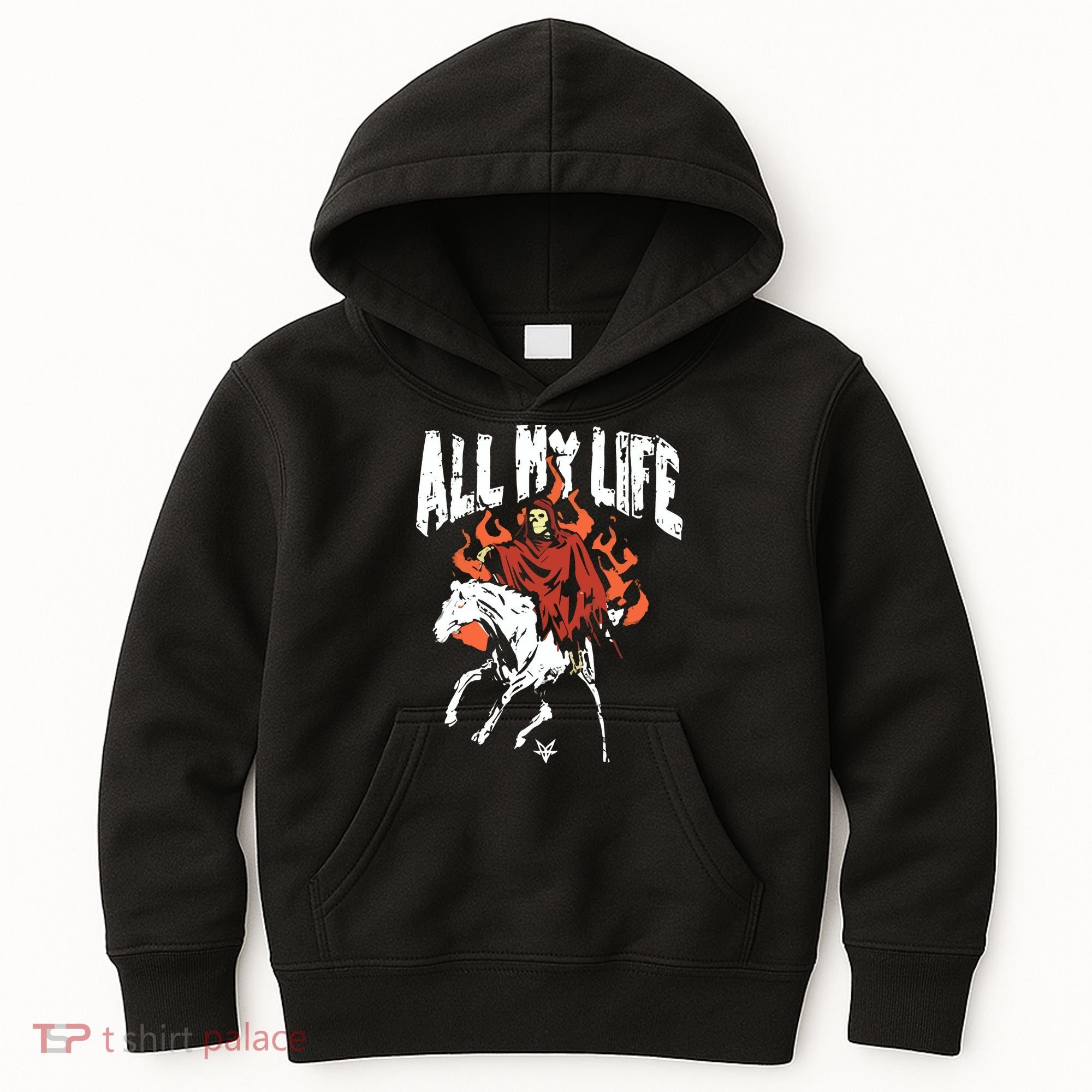 Fallinginreverse Reaper Horse Kids Hoodie