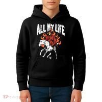 Fallinginreverse Reaper Horse Kids Hoodie thumb 4