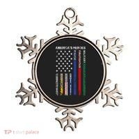 First Responders Hero Flag Nurse EMS Police Fire Ornament thumb 0