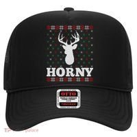 Funny Reindeer Horny Ugly Christmas Gift Xmas Gift Hat thumb 0